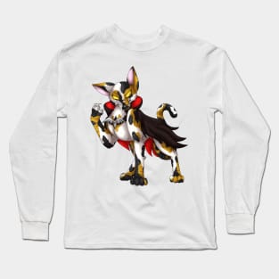 VampiCat: Calico Tabby Long Sleeve T-Shirt